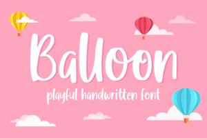 Balloon – Playful Font