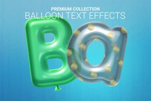 Balloon Text Effect