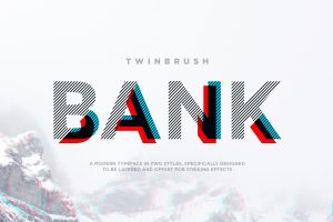 Bank Nue Display Font