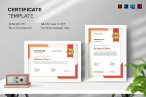 Barbara Claire Certificate