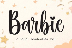 Barbie – Wedding Font