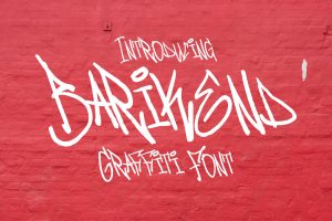 Barikend – Graffiti Font