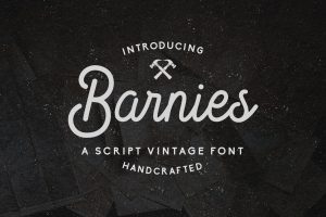 Barnie’s – Handcrafted Vintage Script