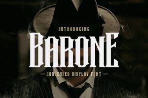 Barone – Condensed Serif Display
