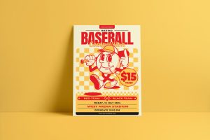 Baseball Competition Poster