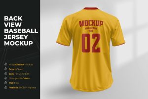 Baseball Jersey Mockup
