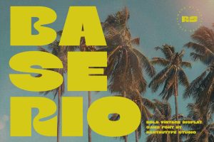 Baserio Bold Vintage Sans Font