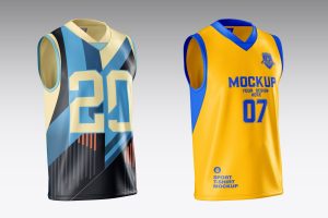 Basketball Jersey Mockup