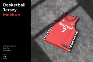 Basketball Jersey Mockup