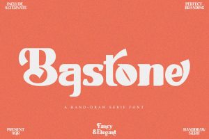 Bastone – Handdraw Serif Font
