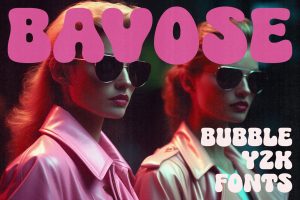 Bavose – Bubble Y2K Fonts