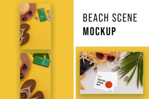 Beach Mockup