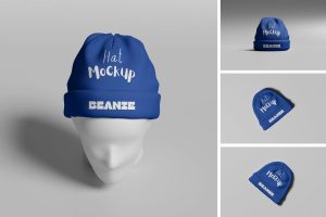 Beani Hat Mockup