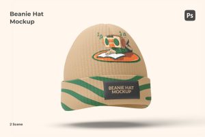 Beanie Hat Mockup