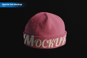 Beanie Hat Mockup