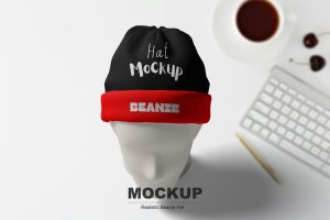 Beanie Hat Mockup