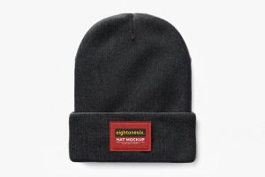 Beanie Mock-Up Template