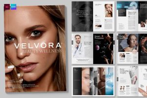 Beauty & Wellness Brochure Template