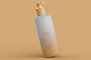 Beauty Product Dispenser Mockup