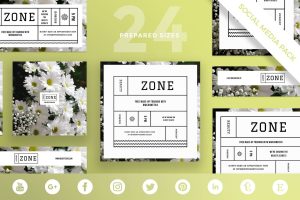 Beauty Salon Social Media Pack Template