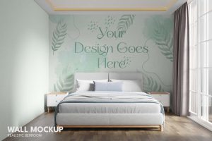 Bedroom Wall Mockup