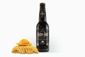 Beer Black Bottle Mockup