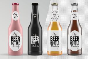 Beer Bottle Mockup