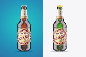 Beer Bottle Mockup