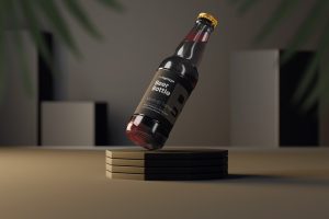 Beer Bottle Mockup