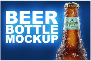 Beer Bottle Mockup