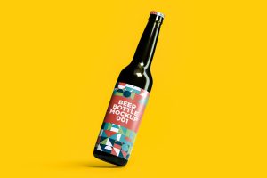 Beer Bottle Mockup 001