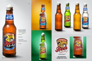 Beer Bottle Mockup V2.5