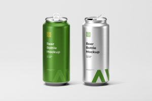 Beer Can Mockup