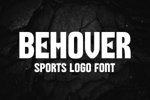 Behover – Sports Logo Font