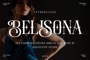 Belisona Old Fashioned Vintage Font