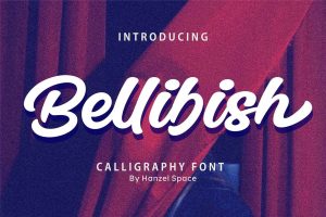 Bellibish | Calligraphy Font