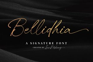 Bellidhia – Handwriting Font