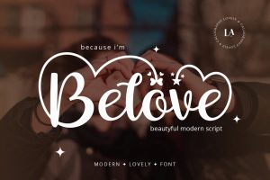 Belove – Script Font