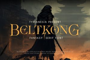 Beltkong – Fantasy Novel Game Serif Font