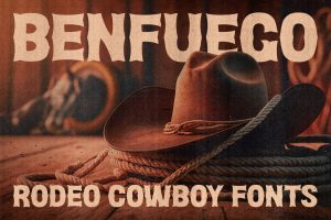 Benfuego – Rodeo Cowboy Fonts