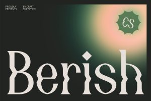 Berish – Psychedelic Font