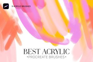 Best Acrylic Procreate Brushes