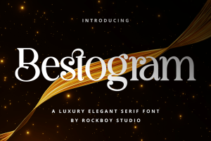 Bestogram – Logo Font