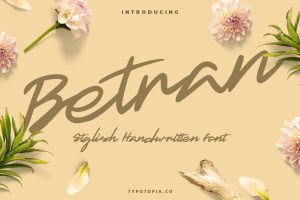 Betran Hand Drawing Font