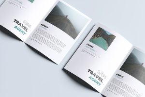 Bifold A4 Mockup