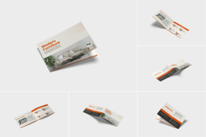 Bifold Brochure Mockup