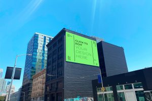 Big Billboard Building Mockup