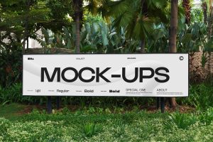 Billboard Outdoor Mockup