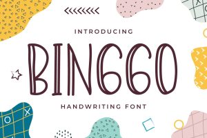 Binggo – Cute Handwriting Font