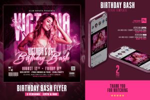 Birthday Bash Flyer
